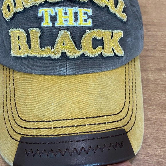 Embroidered Logo Cotton Men's Baseball Hat Cap Distressed -New - Picture 3 of 5